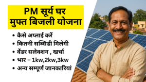 Read more about the article PM SURYA GHAR YOJNA : 300 यूनिट तक बिल बिल 0₹